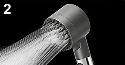 Set Complet Vara Spa - Cap de Duș + 3 CADOURI Incluse (Filtre, Furtun, Suport)